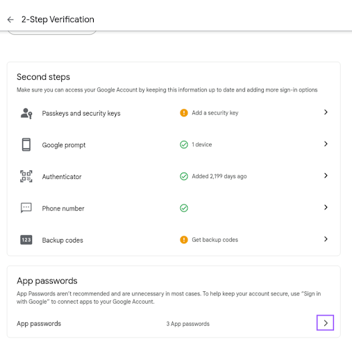 2 factor authentication